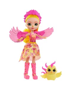 Кукла Enchantimals Фалон Феникс с питомцем Санрайс FNH22 Феникс Mattel