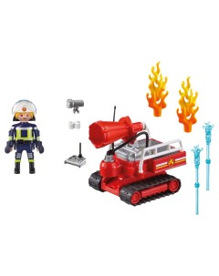 Игровой набор Пожарная служба Огненная Водяная Пушка Playmobil