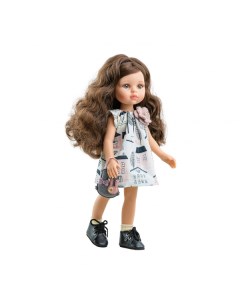 Кукла Кэрол с сумкой зайчиком 32 см 04457 Paola reina