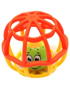 Развивающая музыкальная игрушка Мячик хохотуша в асс Азбукварик