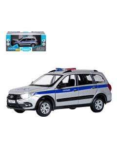 Машинка Lada Vesta инерционная Полиция в ассортименте модель по наличию Автопанорама