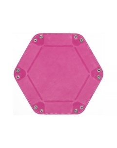 Лоток для кубиков гекс 17 розовый Stuff-pro