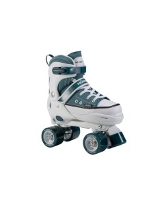 Раздвижные ролики квады Roller Skates космический серый Hudora