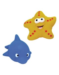 Игрушка для купания Дельфин и морская звезда Жирафики