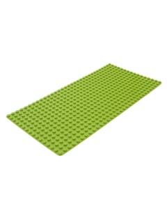 Пластина основание для блочного конструктора 51 х 25 5 см цвет салатовый Kids home toys