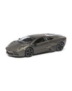 Коллекционная машинка 1 32 PLUS Lamborghini Reventon темно серый металлик Bburago