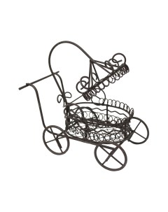 Мебель для куклы металлическая коляска Астра
