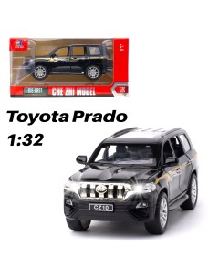Машинка Toyota Prado 1 32 CZ15w черный Chezhi