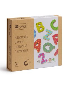 Развивающая игра Магнитная игра Цифры и буквы Andreu toys