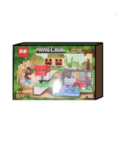 Конструктор Minecraft 6002 Приключение в джунглях 8в1 Leduo