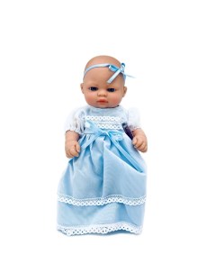 Кукла Berbesa виниловая 27см Пупс новорожденный 2510A1 Munecas berbesa