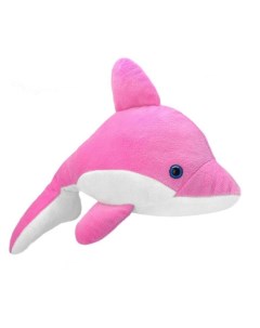 Мягкая игрушка Дельфин розовый 35 см All about nature