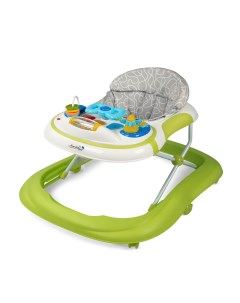 Ходунки детские с электронной игровой панелью Strolling Baby GREEN каталка Amarobaby