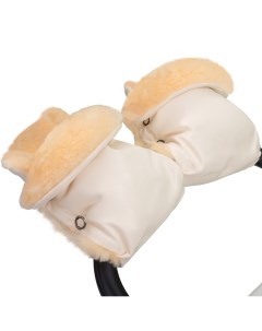 Муфта рукавички для коляски Olsson Cream 100 овечья шерсть Esspero