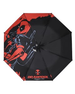 Черный зонт с Дэдпулом Deadpool Nobrand