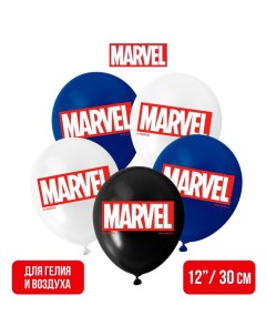 Воздушные шары цветные Мстители 12 дюйм набор 5 шт Marvel