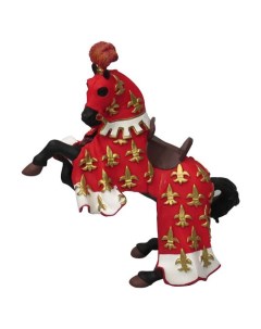Игровая фигурка Конь принца Филиппа красный Papo