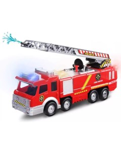Пожарная машина с выдвигающейся лестницей стреляет водой светятся фары 92004 Playsmart