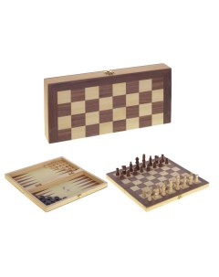 Игра настольная 3 в 1 шахматы шашки нарды арт 219819 Ремекоклаб