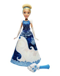Кукла Модная принцесса в в юбке с проявляющимся принтом b5295 b5299 Disney princess
