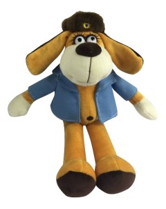 Мягкая игрушка Собака в голубом пиджаке 18 см Teddy