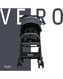 Прогулочная коляска Vero Grigio scuro Темно серый Nuovita
