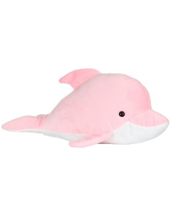 Мягкая игрушка Непоседа Дельфин 39 см цвет розовый Malvina