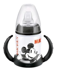 Бутылочка поильник Disney Mickey 150 мл черная Nuk