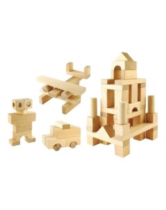 Конструктор деревянный Строительный набор 2 Пелси