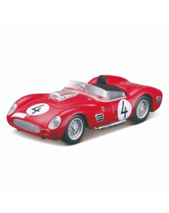 Коллекционная машинка Феррари 1 43 Ferrari Racing 250 Testa Rossa 1959 красная Bburago
