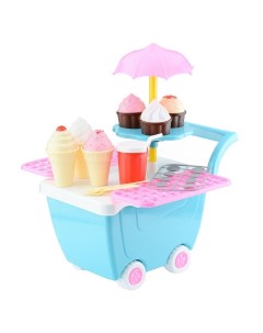 Набор игрушечных продуктов Стром Тележка с мороженым детский игровой Совтехстром
