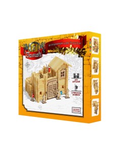 Конструктор деревянный Замок 2 набор из 340 деталей Лесовичок
