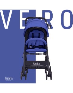 Прогулочная коляска Vero Blu Голубой Nuovita