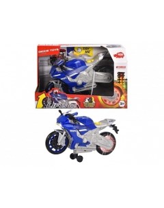 Мотоцикл Yamaha R1 26 см свет звук Dickie toys