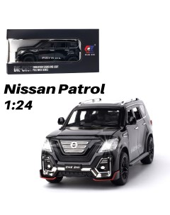 Инерционная машинка Nissan Patrol 1 24 CZ136blk Chezhi