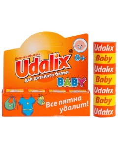 Пятновыводитель карандаш для детского белья Baby 35 г Udalix