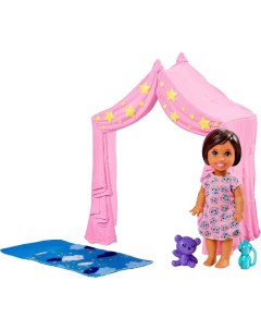 Кукла Игра с малышом Девочка брюнетка 10 5 см FXG94 FXG97 Barbie