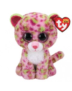 Мягкая игрушка Леопард розовый 15см 36312 Ty