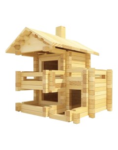 Конструктор деревянный Разборный домик 3 Лесовичок