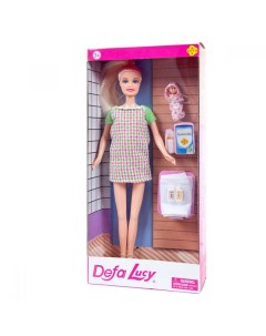Кукла с аксессуарами 8357d в ассортименте в комплекте ребенок Defa lucy
