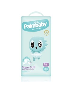 Подгузники трусики детские Super Soft Premium XXL 15 кг 42 шт Palmbaby