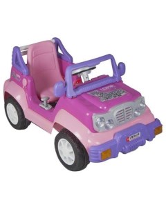 Детский электромобиль Leopard розово фиолетовый Pilsan