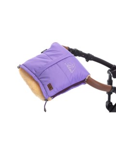 Муфта меховая для коляски Siberia Pesco фиолетовый Nuovita