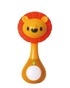 Музыкальная игрушка погремушка Умный львенок с прорезывателем комплект 296117 Nd play