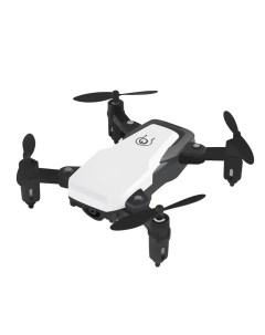 Радиоуправляемый дрон Мини с камерой квадрокоптер Z10 4K WiFi FPV HS755 белый Smart drone