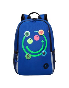 Рюкзак школьный для мальчика RB 351 8 3 синий Grizzly