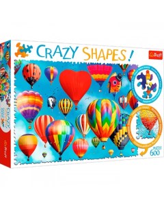 Пазл Crazy Shapes Цветные воздушные шары 600 дет TR11112 Trefl
