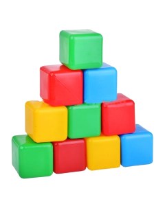 Детские кубики Пластмастер Цветные Плэйдорадо