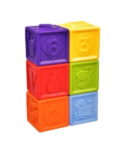 Кубики Умняшки 6 штук Fancy