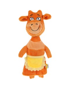 Мягкая игрушка Оранжевая корова Мама 27 см Мульти-пульти